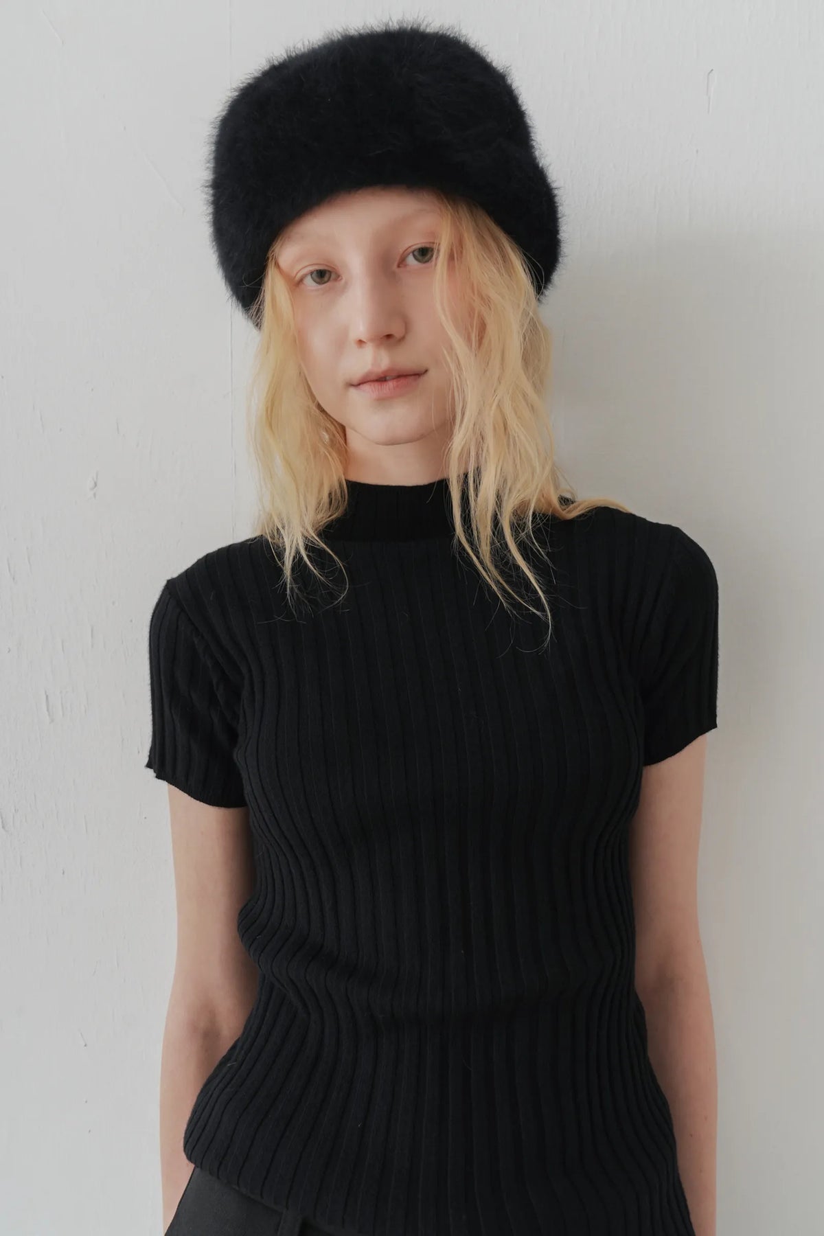 Maison ribbed top