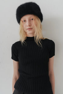 Maison ribbed top