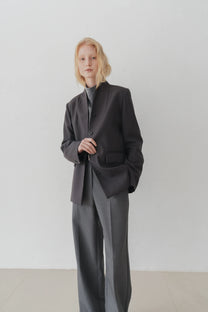 Moll Straight trousers charcoal