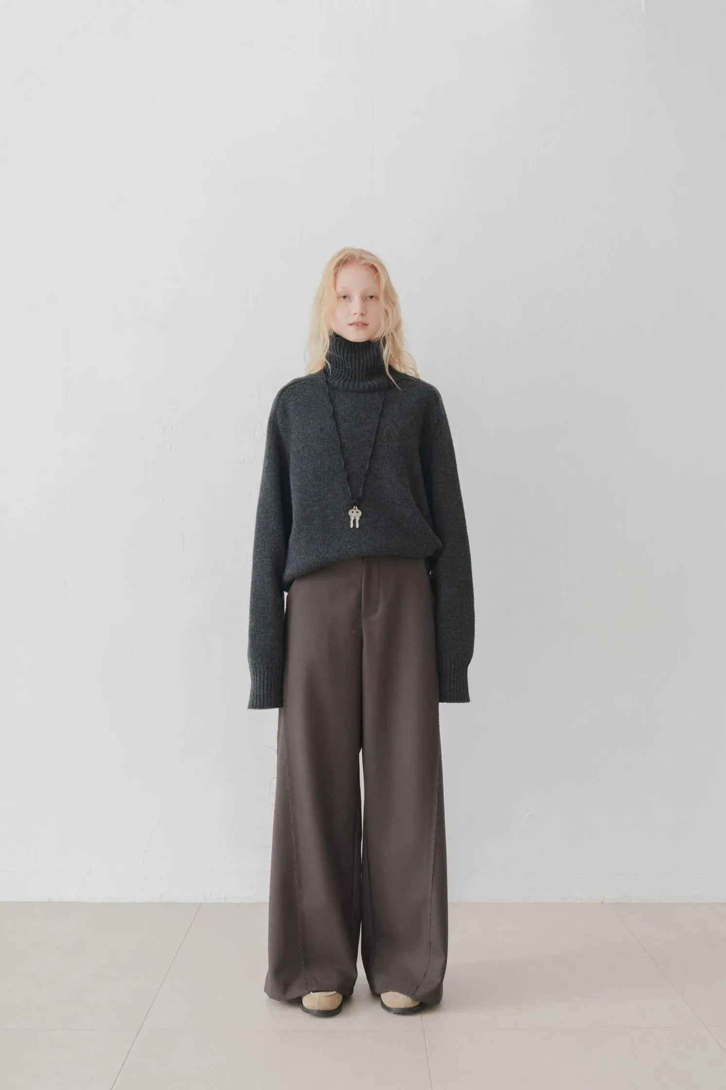 Viss String wide trousers