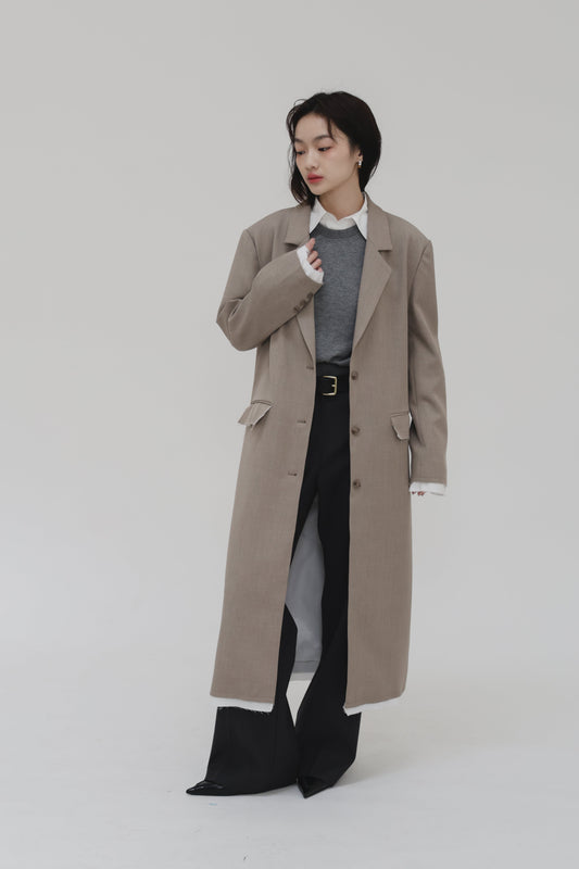 Alexia 襯裡長外套