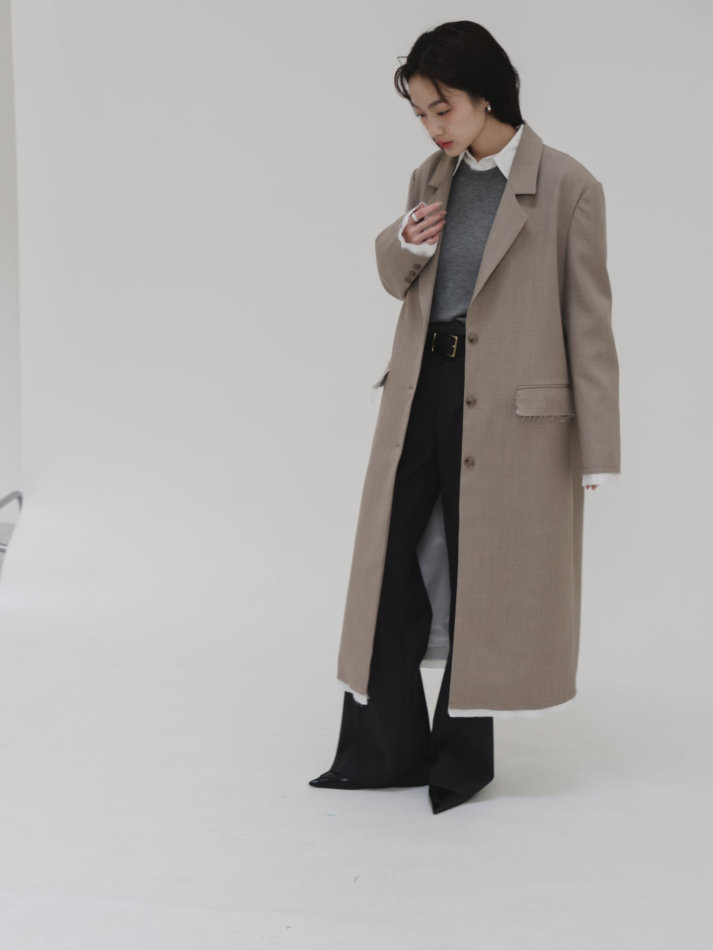 Alexia 襯裡長外套