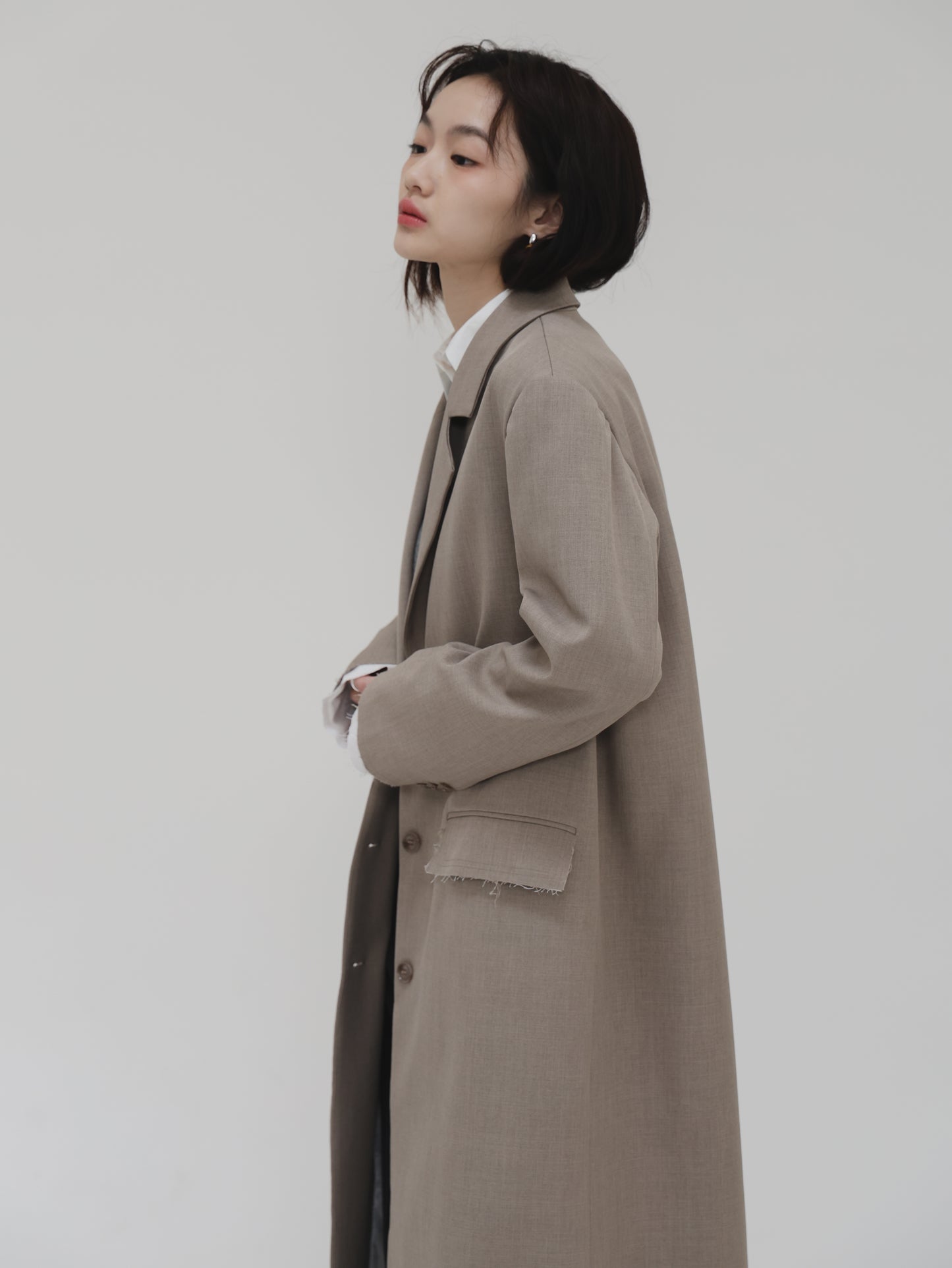 Alexia 襯裡長外套