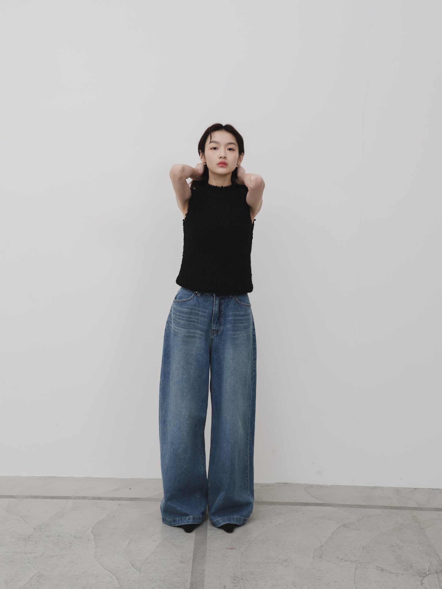 Kazu針織背心