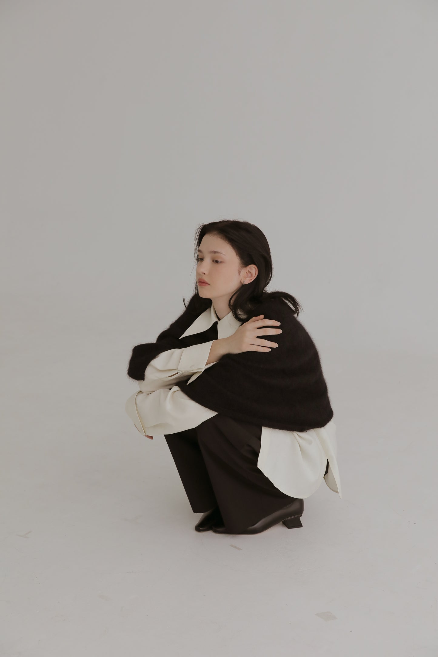 Le 標誌寬鬆長褲