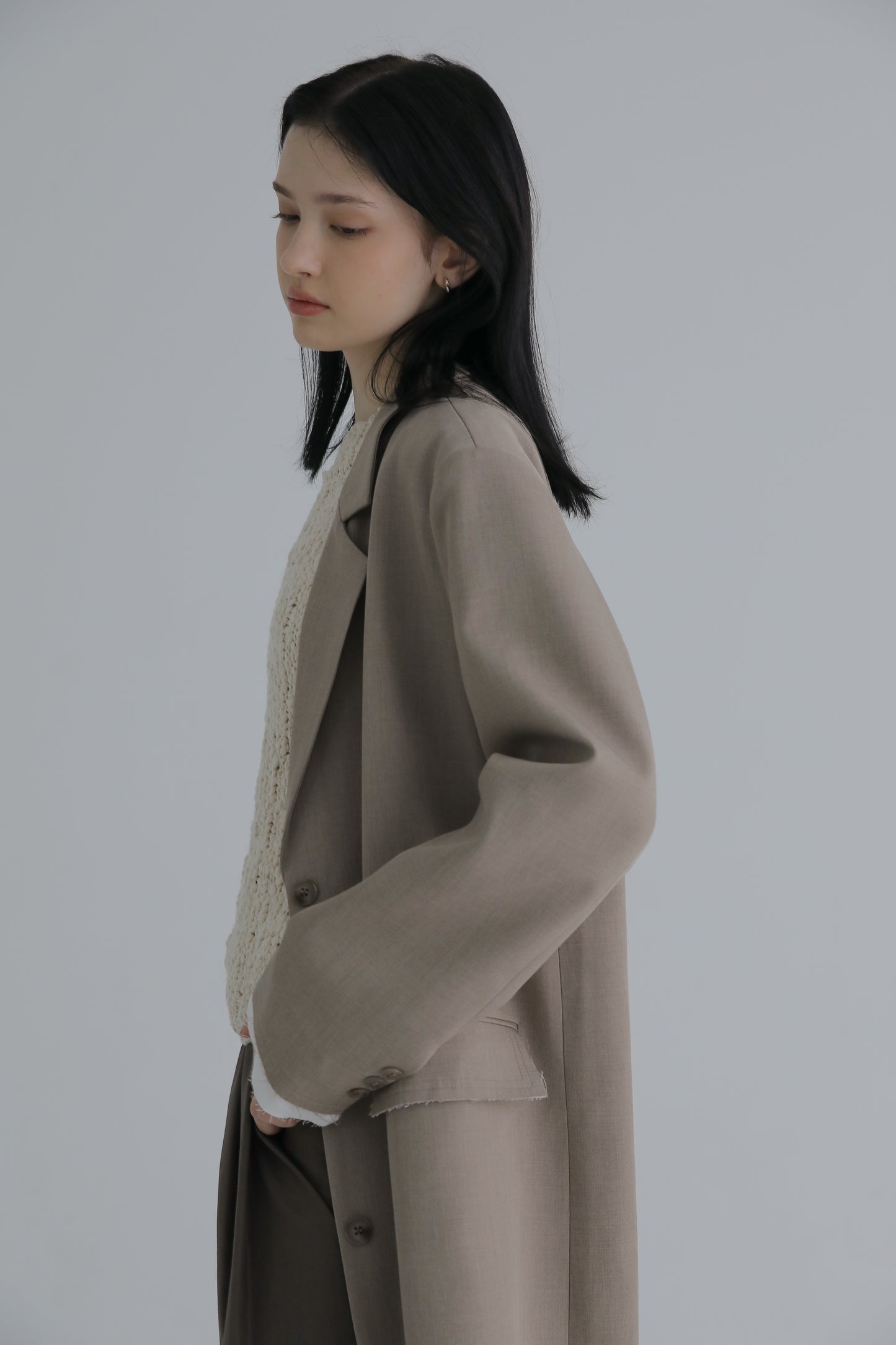 Alexia 襯裡長外套