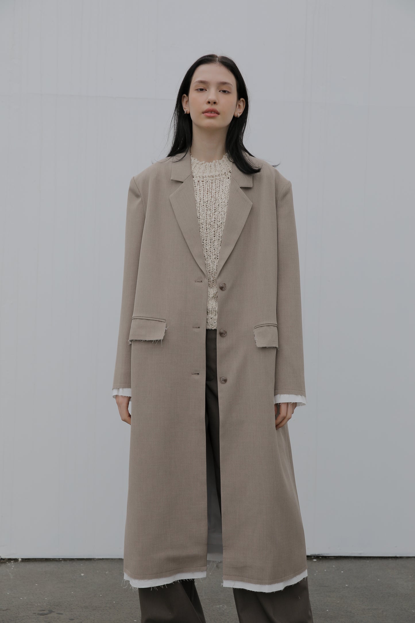 Alexia 襯裡長外套