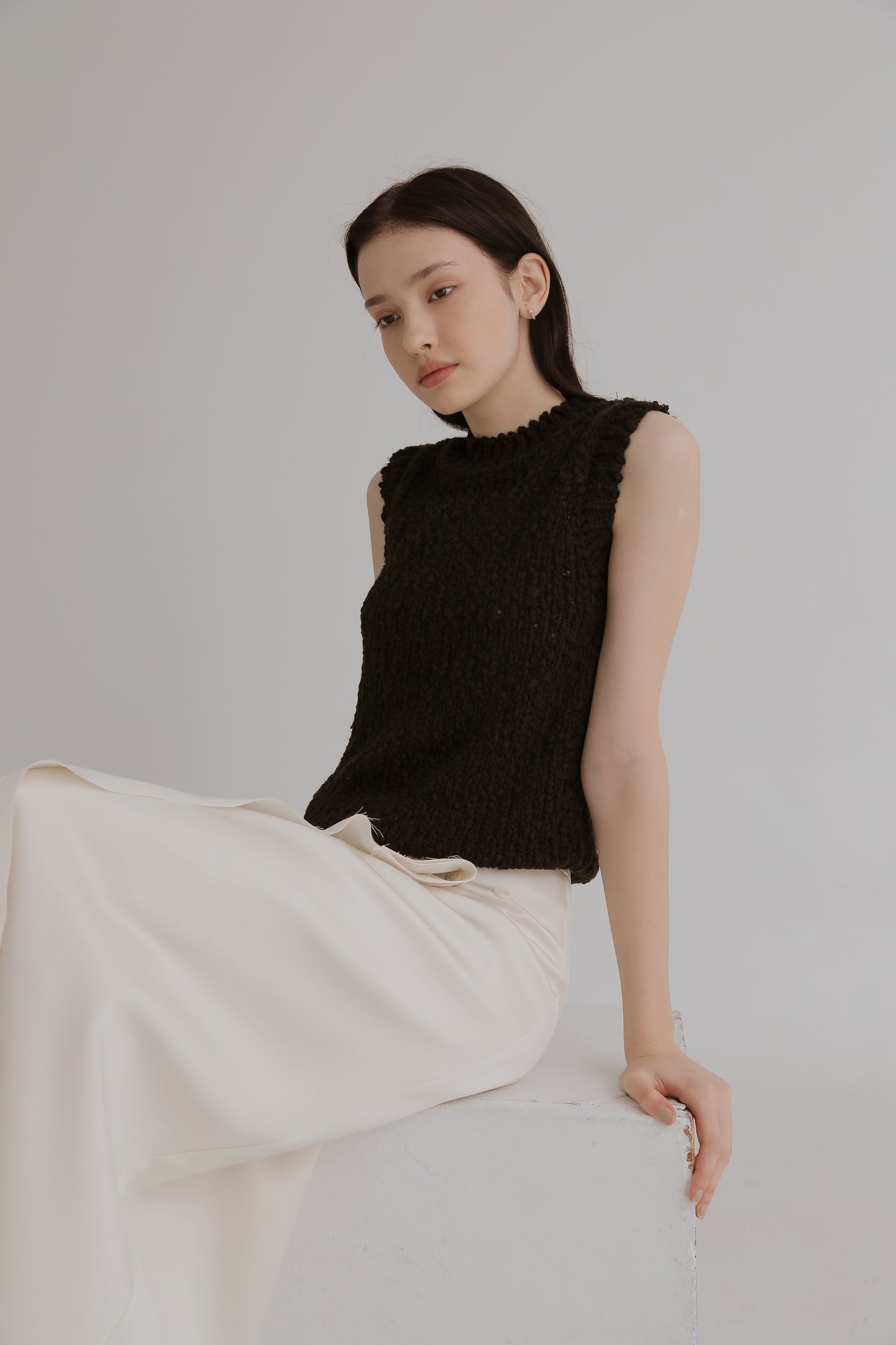 Kazu針織背心