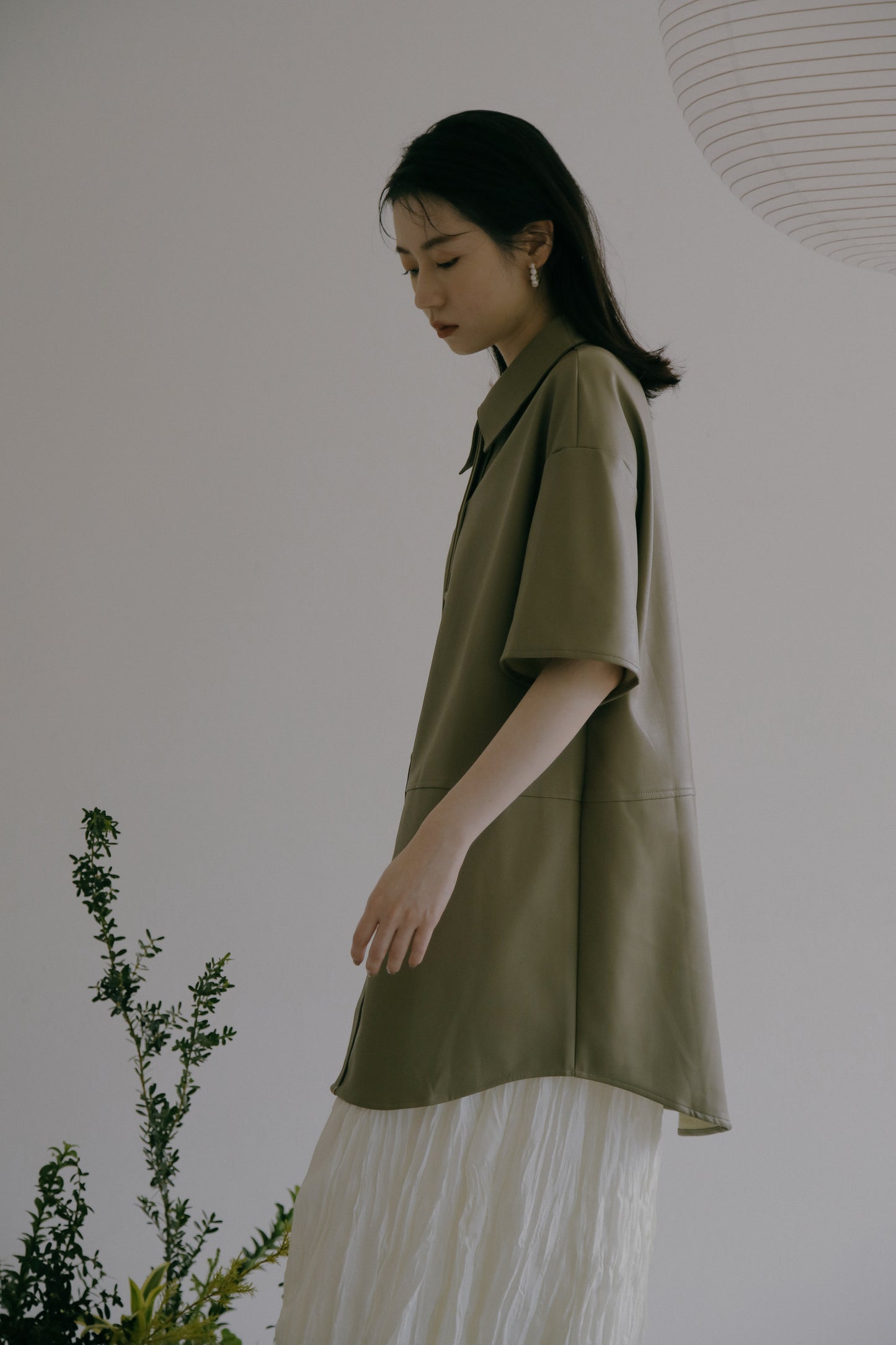伯爾尼皮革襯衫