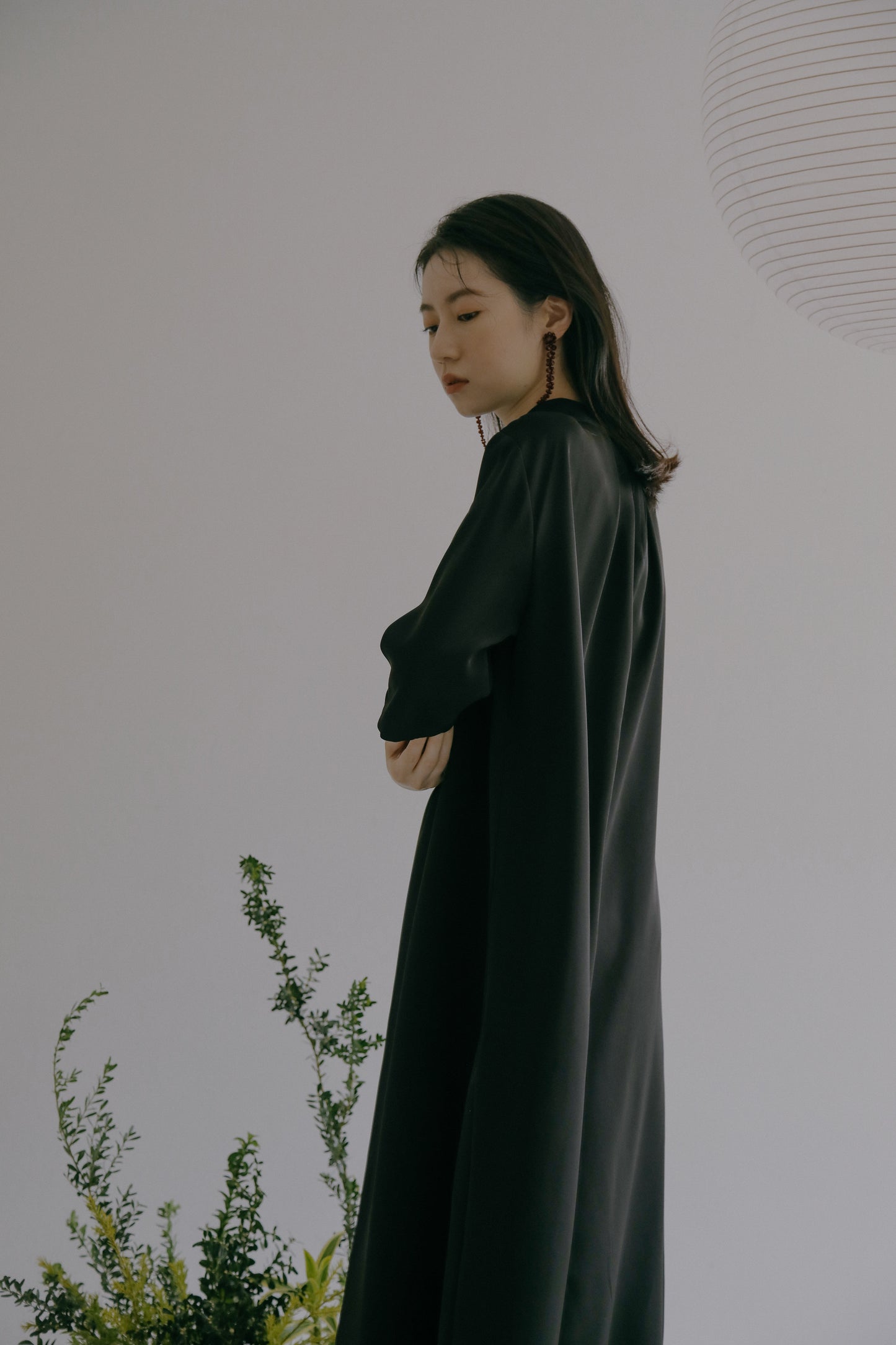 Goddard 褶皺領連身裙