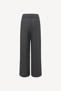 Cerra belted straight trousers
