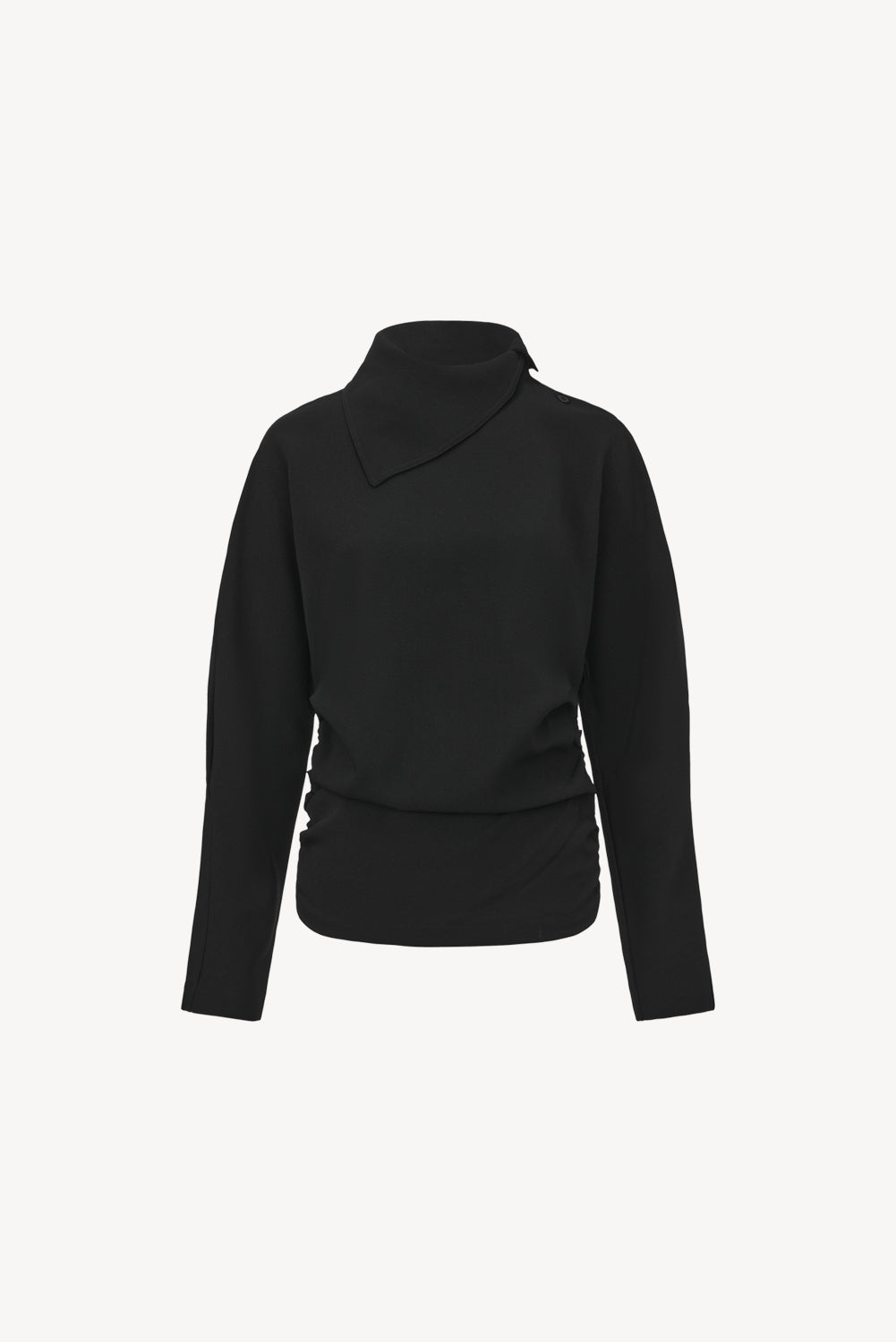 Elvin collar top black