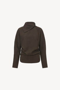 Elvin collar top