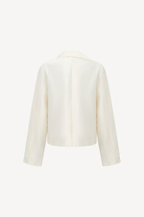 Fyn asymmetric collar blazer