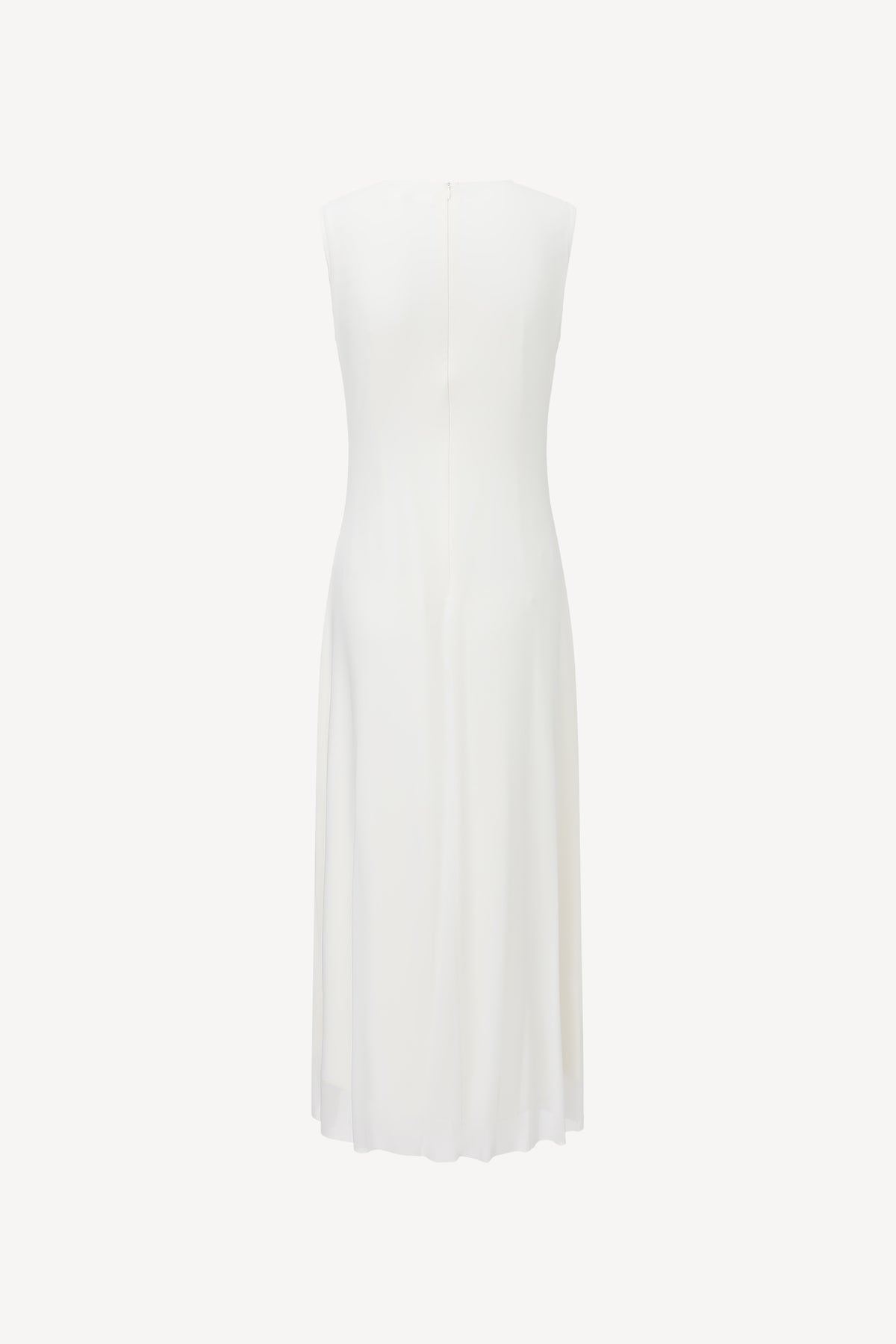 Gabriela Gathered dress white