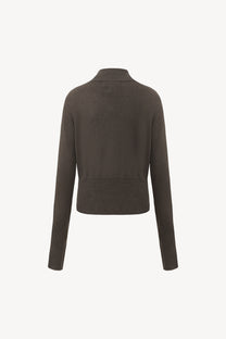 Kumo wool cardigan brown