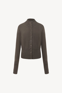 Kumo wool cardigan brown