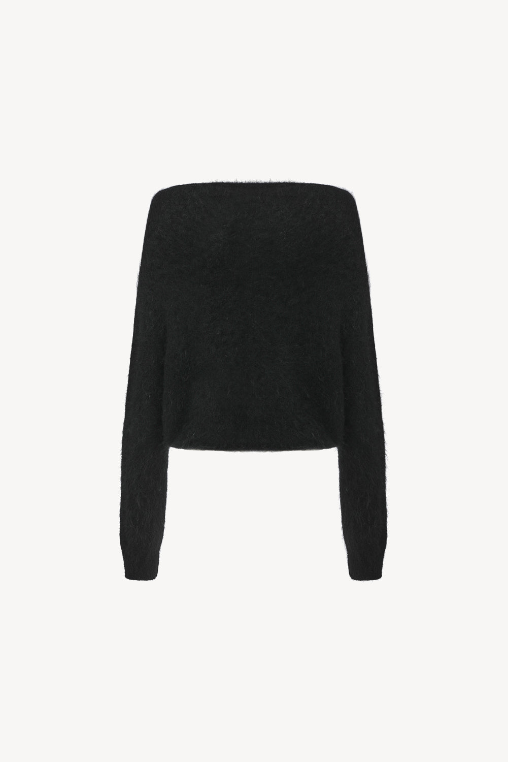 Maison mohair knit black