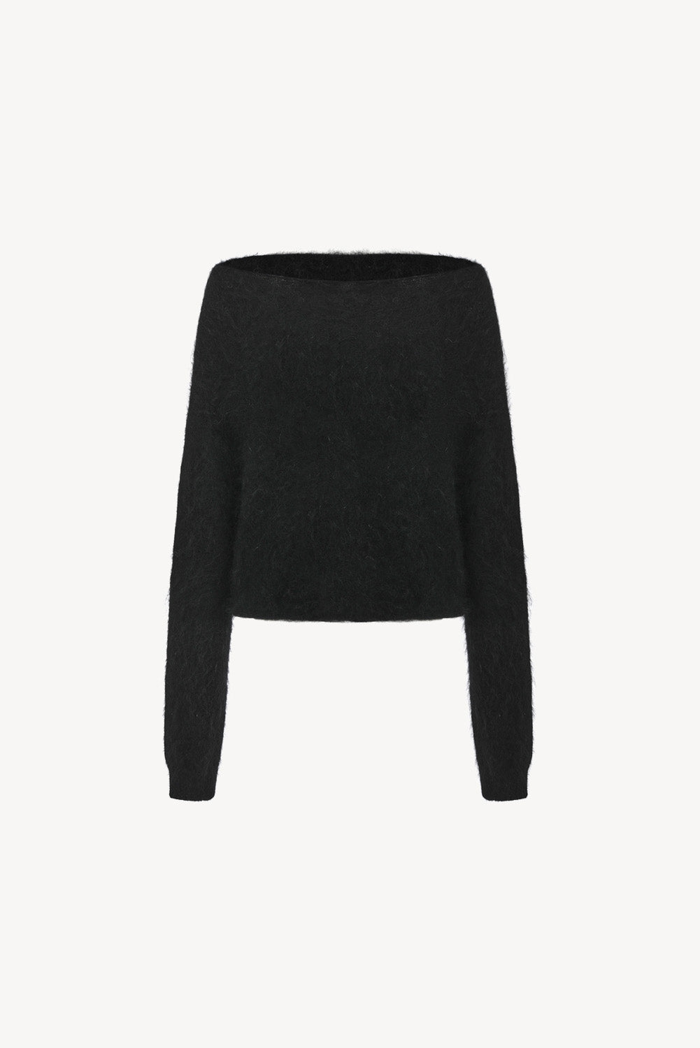 Maison mohair knit black
