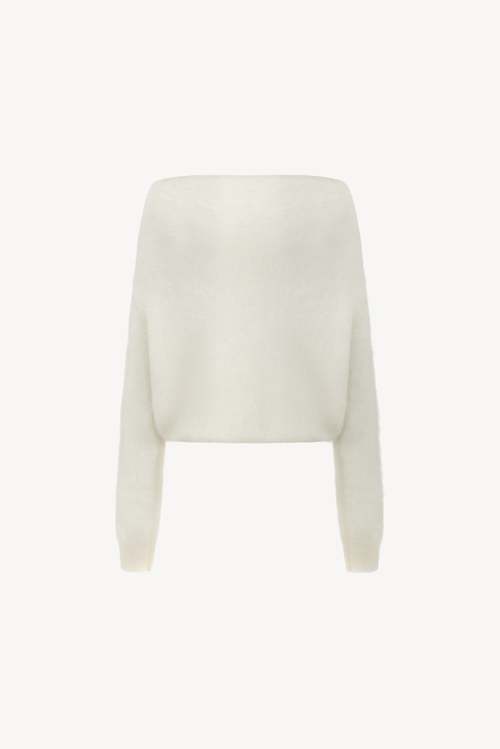 Maison mohair knit white