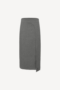 Mosu asymmetric skirt