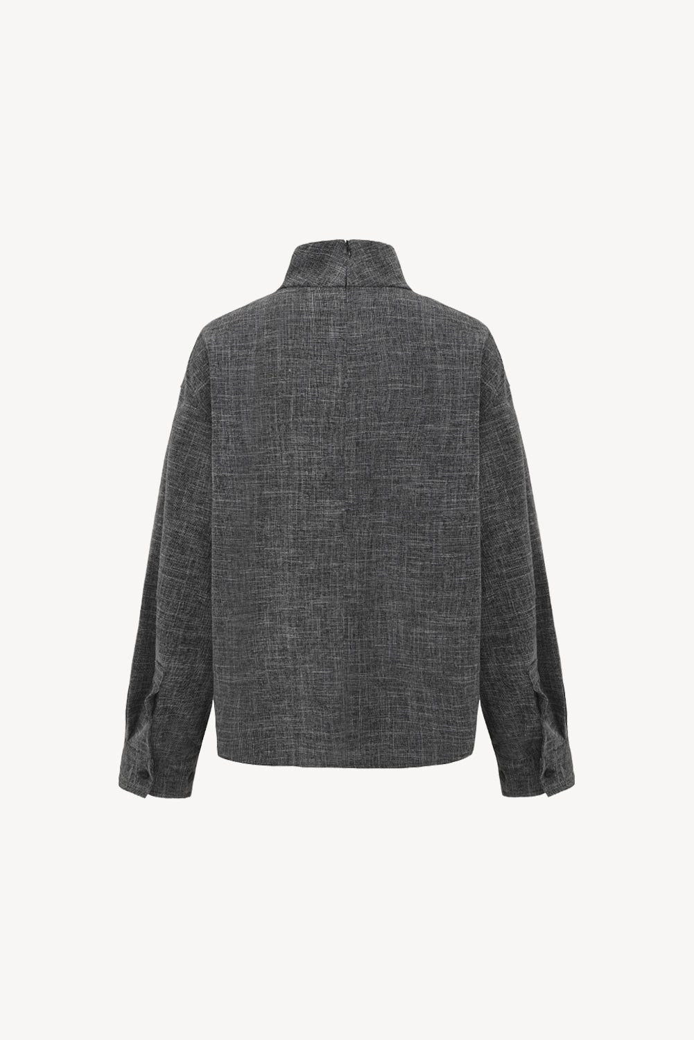 Namos High neck top charcoal