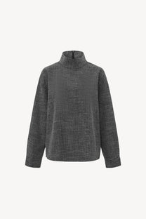 Namos High neck top charcoal