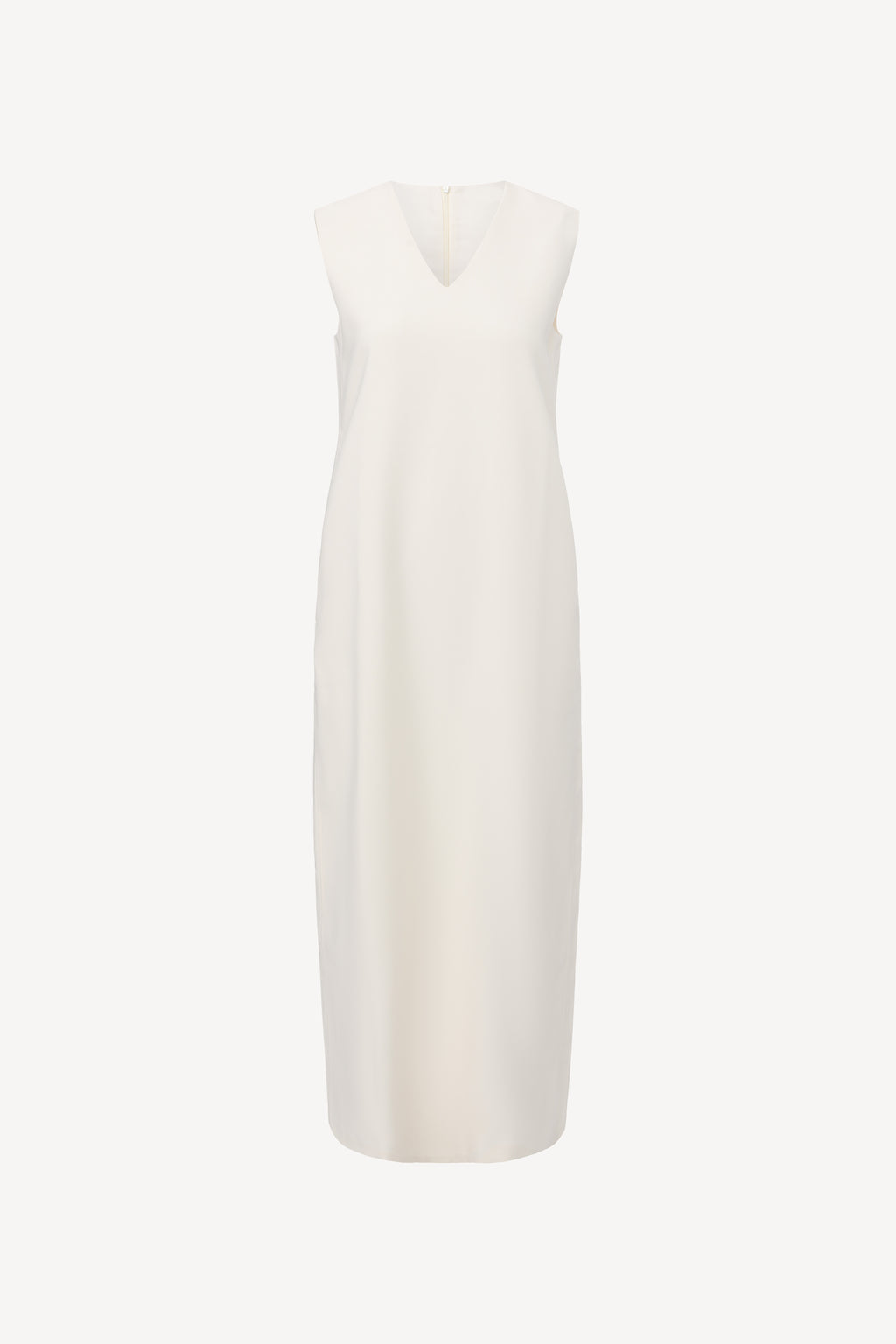 Refy v neck dress white