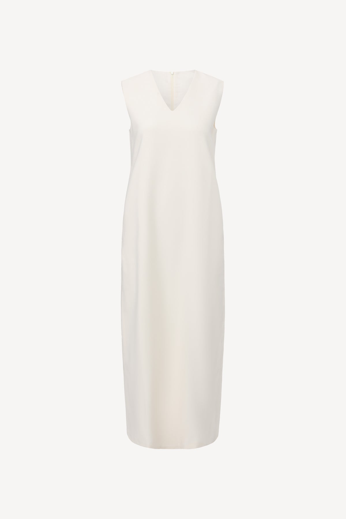 Refy v neck dress white