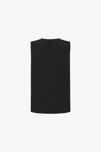 Shell V neck top
