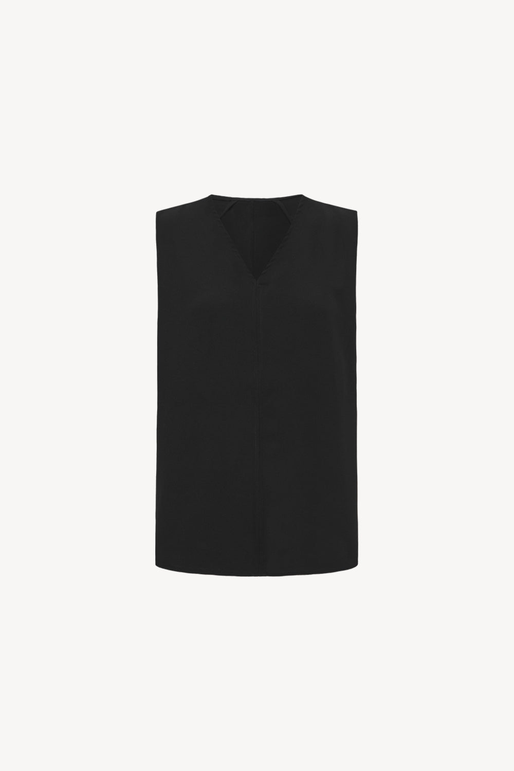 Shell V neck top