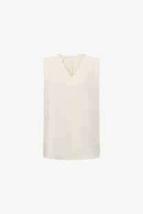 Shell V neck top