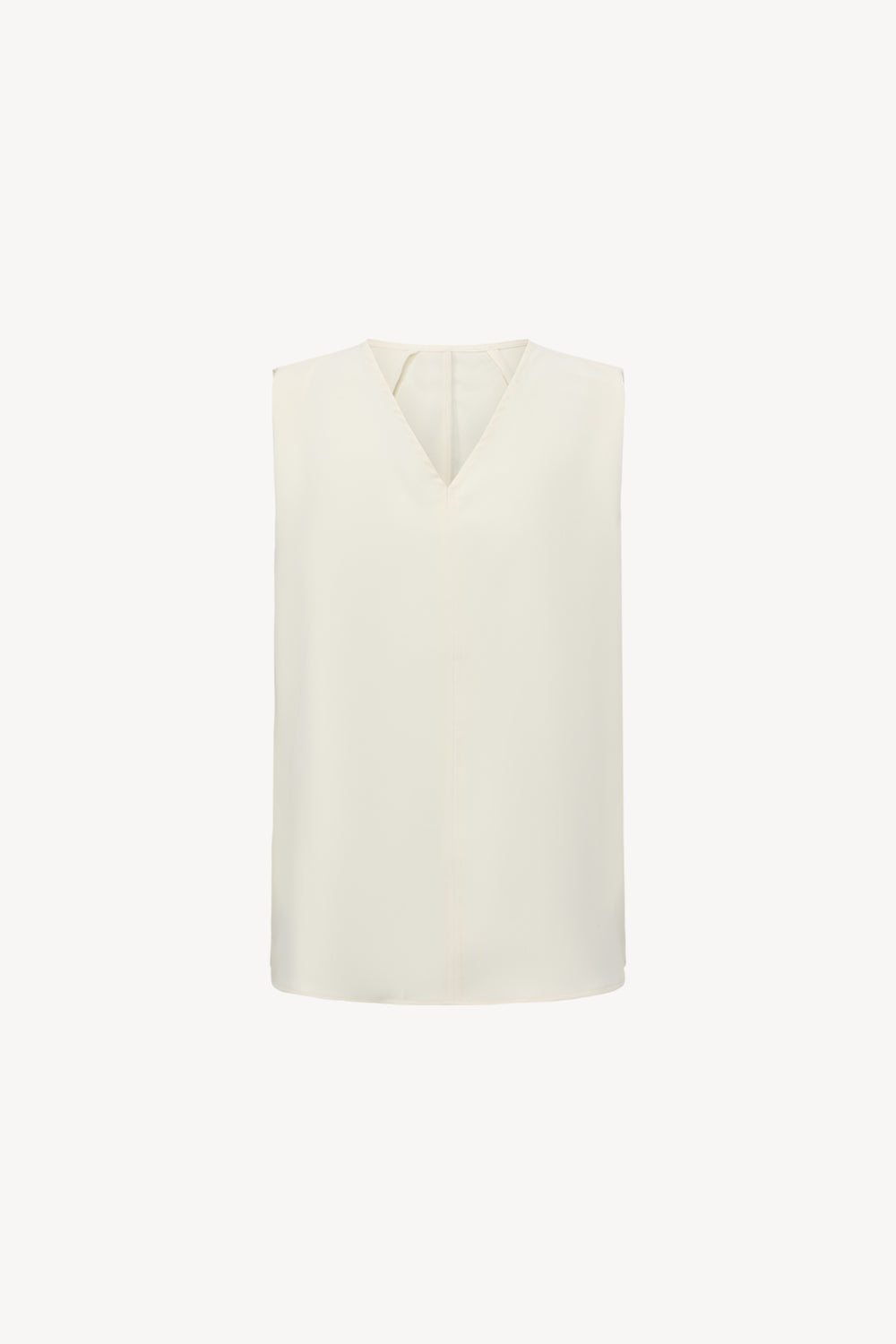 Shell V neck top