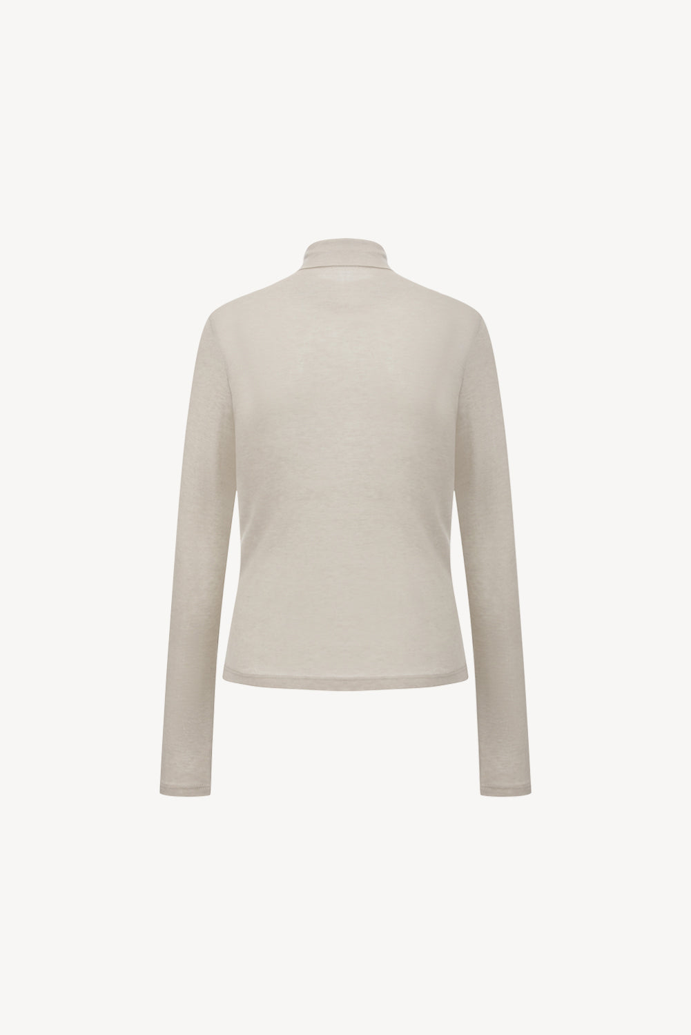 Tencel wool top beige