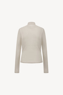 Tencel wool top beige