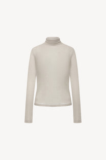 Tencel wool top beige