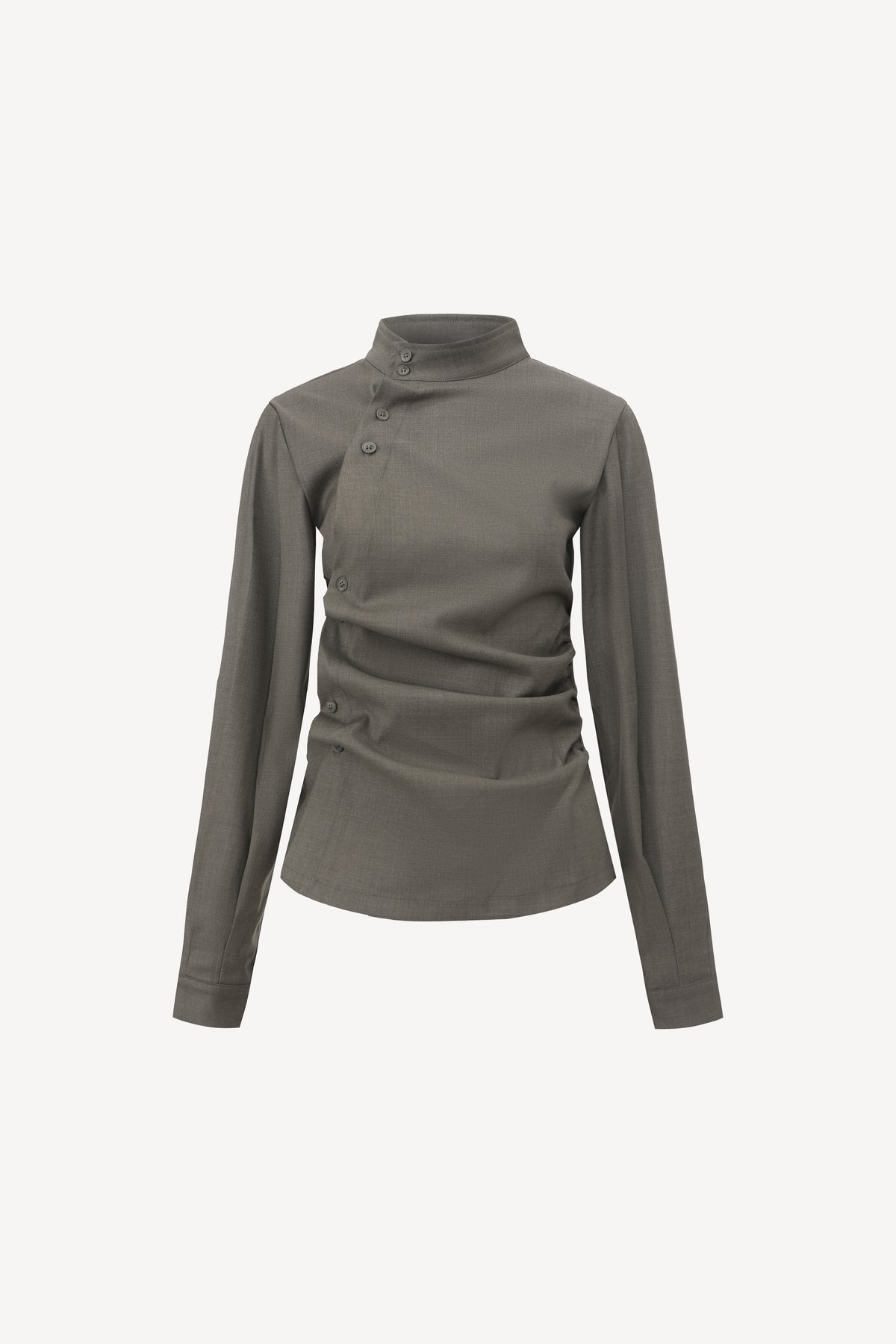 Utana asymmetric shirt