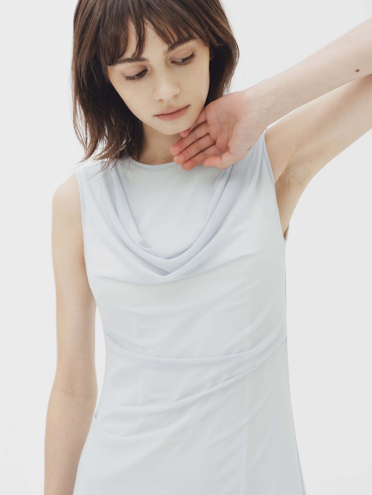 Gabriela 褶皺連身裙