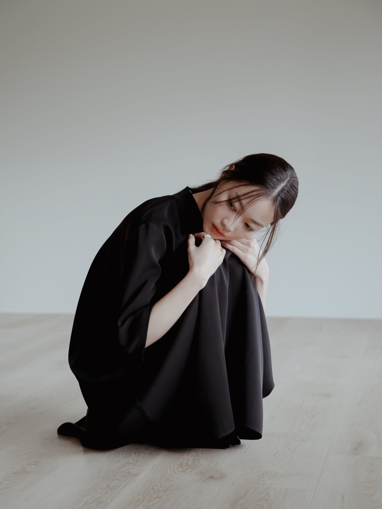 Goddard 褶皺領連身裙