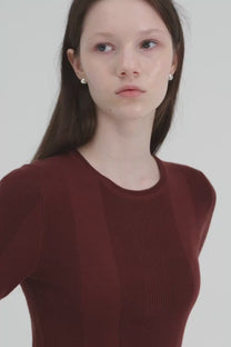 Delvy ribbed top